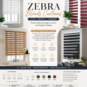 zebra blinds curtains